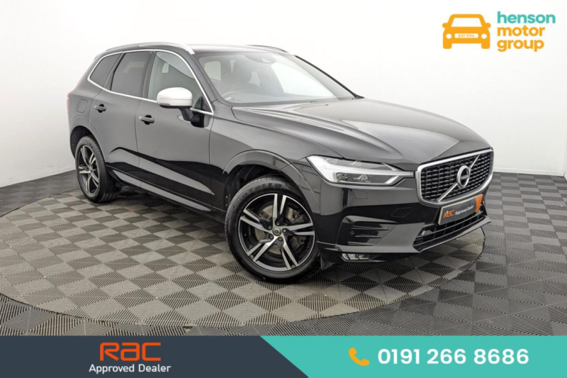 2019 Volvo Xc60 2.0 D4 R-Design SUV 5dr Diesel Auto AWD Euro 6 (s/s) (190 Ps) in Black — image 1