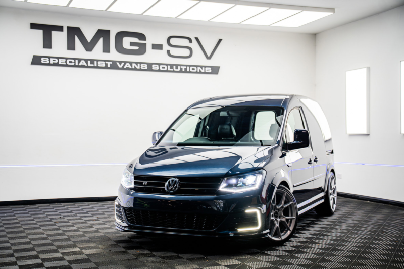 2019 Volkswagen Caddy 2.0 Tdi C20 Tech Panel Van 5dr Diesel DSG Swb Euro 6 Tmg R in Blue — image 1