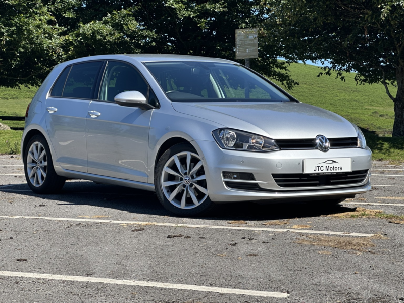 2014 Volkswagen Golf 1.4 Tsi 150 Gt 5dr Auto, Petrol, Silver + Great Value Auto in Silver — image 1