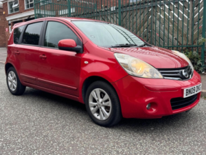 2009 Nissan Note 1.6 16v Acenta Auto Euro 4 5dr in Red — image 4