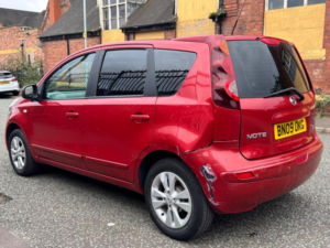 2009 Nissan Note 1.6 16v Acenta Auto Euro 4 5dr in Red — image 5