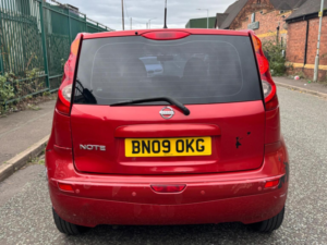 2009 Nissan Note 1.6 16v Acenta Auto Euro 4 5dr in Red — image 6