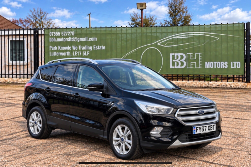 2017 Ford Kuga 1.5 Tdci Zetec Euro 6 (s/s) 5dr in Black — image 1