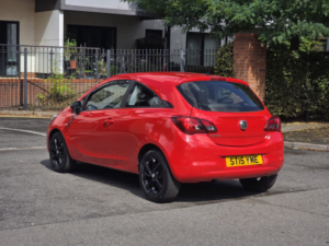 2015 Vauxhall Corsa 1.4i Ecoflex Sting Hatchback 3dr Petrol Manual Euro 6 (90 Ps) in Red — image 4