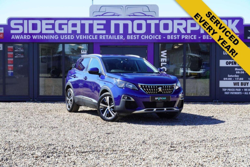 2020 Peugeot 3008 1.5 Bluehdi Allure Eat Euro 6 (s/s) 5dr in Blue — image 1