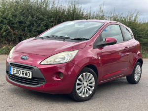 2010 Ford Ka 1.2 Zetec Euro 4 3dr in Red — image 2