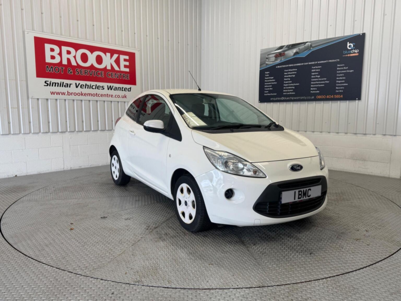 2013 Ford Ka 1.2 Edge Euro 5 (s/s) 3dr in White — image 1