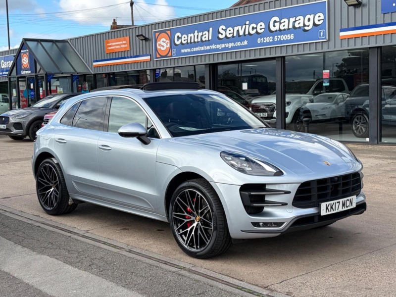 2017 Porsche Macan 3.6t V6 Turbo Pdk 4WD Euro 6 (s/s) 5dr in Silver — image 1