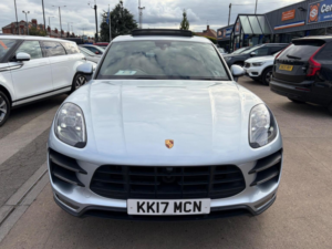 2017 Porsche Macan 3.6t V6 Turbo Pdk 4WD Euro 6 (s/s) 5dr in Silver — image 4