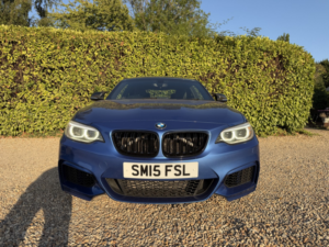 2015 BMW 2 Series 2.0 220i M Sport Coupe in Blue — image 4