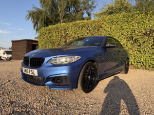 2015 BMW 2 Series 2.0 220i M Sport Coupe in Blue — image 6
