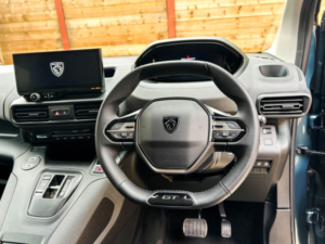 2024 Peugeot Rifter 3 SEAT Auto Wheelchair Accessible Disabled Access Vehicle Wav in Blue — image 2