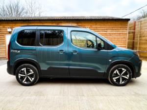 2024 Peugeot Rifter 3 SEAT Auto Wheelchair Accessible Disabled Access Vehicle Wav in Blue — image 6