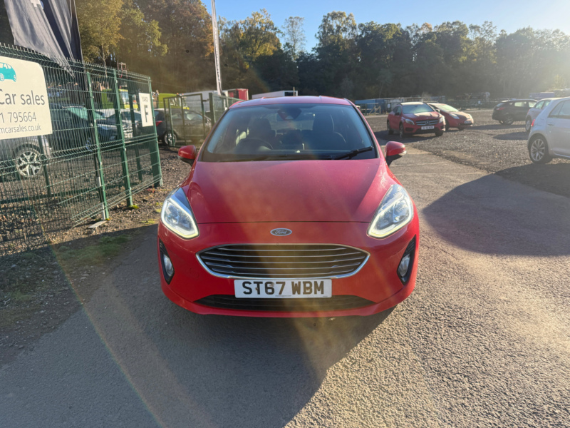 2018 Ford Fiesta 1.0t Ecoboost Zetec Hatchback 5dr Petrol Manual Euro 6 (s/s) (100 Ps) in Red — image 1