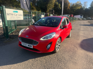 2018 Ford Fiesta 1.0t Ecoboost Zetec Hatchback 5dr Petrol Manual Euro 6 (s/s) (100 Ps) in Red — image 2