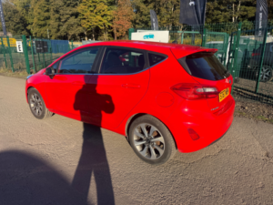 2018 Ford Fiesta 1.0t Ecoboost Zetec Hatchback 5dr Petrol Manual Euro 6 (s/s) (100 Ps) in Red — image 4