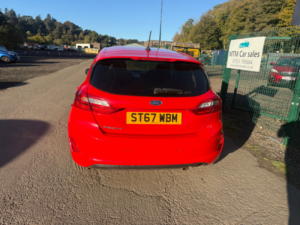 2018 Ford Fiesta 1.0t Ecoboost Zetec Hatchback 5dr Petrol Manual Euro 6 (s/s) (100 Ps) in Red — image 5