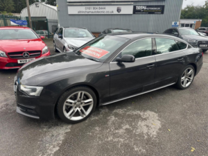 2016 Audi A5 2.0 Tdi S Line Sportback S Tronic Quattro Euro 6 (s/s) 5dr in Grey — image 5