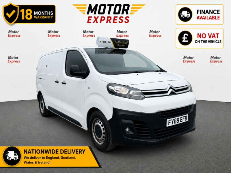 2019 Citroen Dispatch 2.0 Bluehdi 1400 Enterprise M in White — image 1