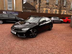 2019 Honda Civic 1.0 Vtec Turbo Sr Euro 6 (s/s) 5dr in Black — image 2