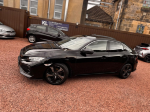 2019 Honda Civic 1.0 Vtec Turbo Sr Euro 6 (s/s) 5dr in Black — image 4