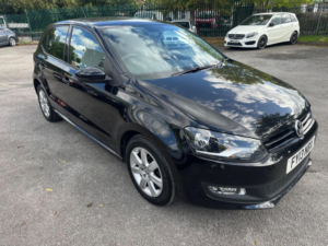 2013 Volkswagen Polo 1.2 Match Euro 5 5dr in Black — image 3