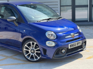 2016 Abarth 595 1.4 T-Jet Turismo Euro 6 3dr in Blue — image 2