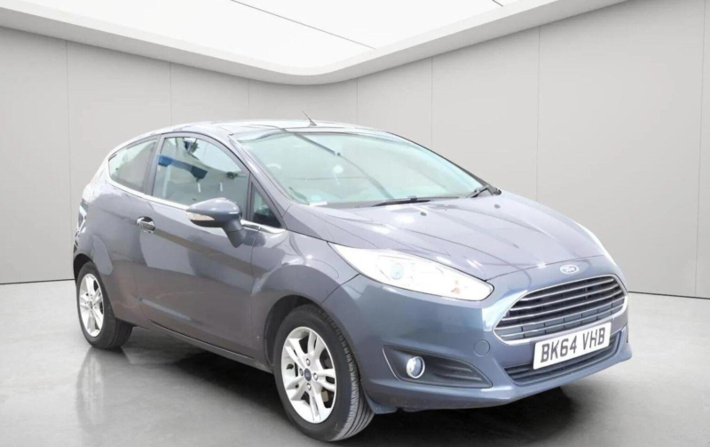 2014 Ford Fiesta 1.6 Zetec Powershift Euro 5 3dr in Grey — image 1