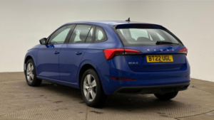 2022 Skoda Scala 1.0 Tsi Se Euro 6 (s/s) 5dr in Blue — image 3