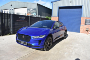 2022 Jaguar I-Pace 400 90kwh Black Auto 4WD 5dr in Blue — image 4