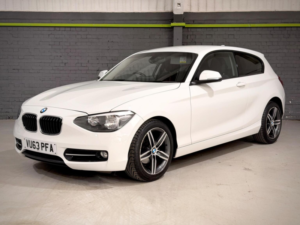 2013 BMW 1 Series 1.6 114i Sport Euro 6 (s/s) 3dr in White — image 3