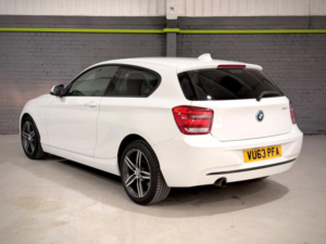 2013 BMW 1 Series 1.6 114i Sport Euro 6 (s/s) 3dr in White — image 4