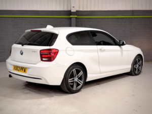 2013 BMW 1 Series 1.6 114i Sport Euro 6 (s/s) 3dr in White — image 5