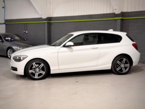 2013 BMW 1 Series 1.6 114i Sport Euro 6 (s/s) 3dr in White — image 6