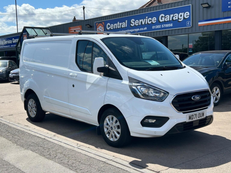 2022 Ford Transit Custom 2.0 300 Ecoblue Limited L1 H1 Euro 6 (s/s) 5dr in White — image 1
