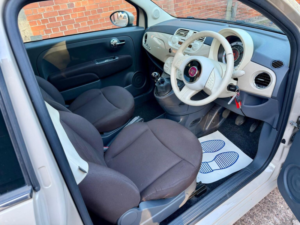 2013 Fiat 500 1.2 Lounge Euro 4 3dr in Beige — image 5