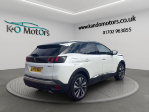 2020 Peugeot 3008 1.2 Puretech Gt Line Premium Eat Euro 6 (s/s) 5dr in White — image 4