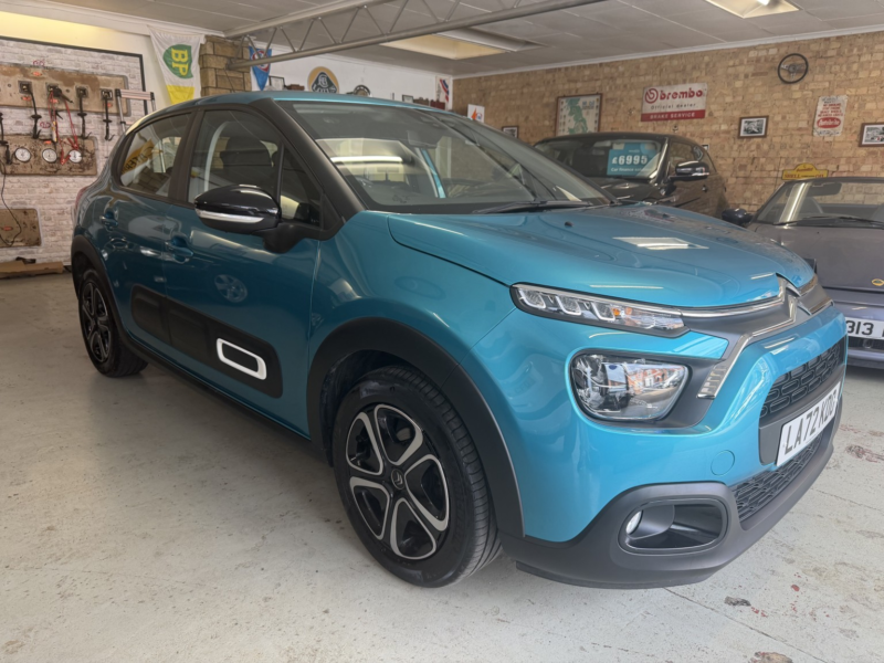 2022 Citroen C3 1.2 C3 Sense Puretech 83 S&s Manual in Blue — image 1