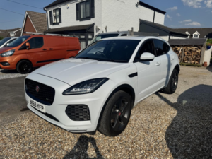 2019 Jaguar E-Pace 2.0 D180 Chequered Flag in White — image 3