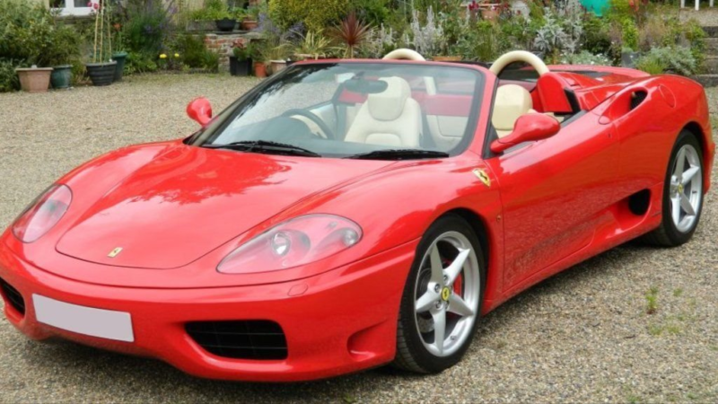 2002 Ferrari 360 3.6 Spider F1 2dr in Red — image 1