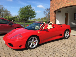 2002 Ferrari 360 3.6 Spider F1 2dr in Red — image 3