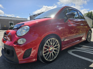 2016 Abarth 595 1.4 Abarth 595 Turismo 1.4 Tjet 160 Hp in Red — image 5