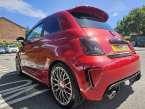 2016 Abarth 595 1.4 Abarth 595 Turismo 1.4 Tjet 160 Hp in Red — image 6