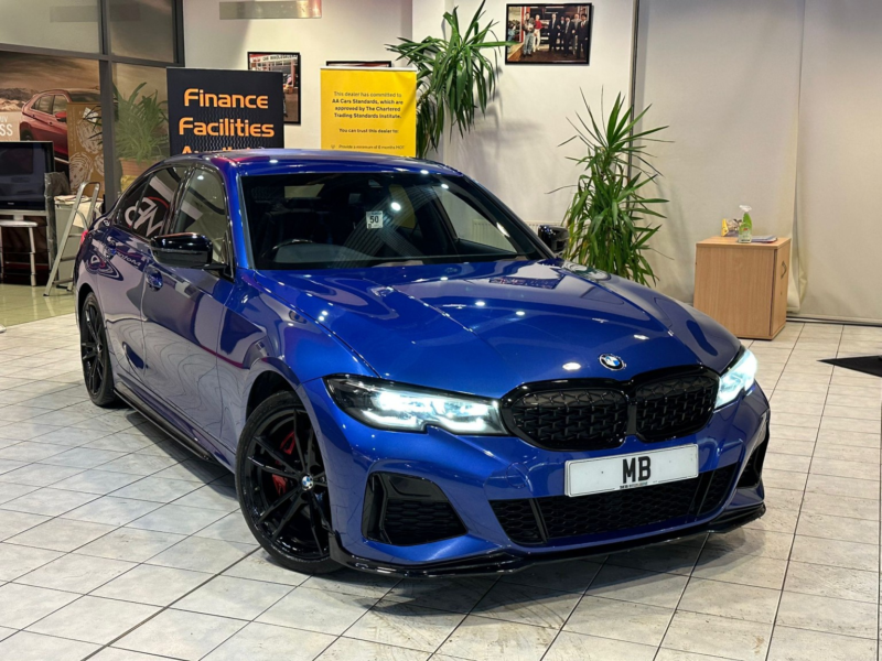 2021 BMW 3 Series 3.0 M340d Xdrive Saloon in Blue — image 1