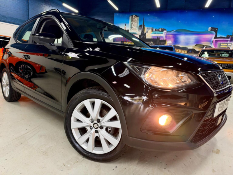 2018 SEAT Arona 1.0 Tsi Se Technology Euro 6 (s/s) 5dr in Black — image 1
