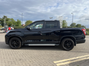 2024 Kgm Musso 2.2 D Saracen in Black — image 4