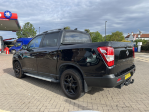 2024 Kgm Musso 2.2 D Saracen in Black — image 5