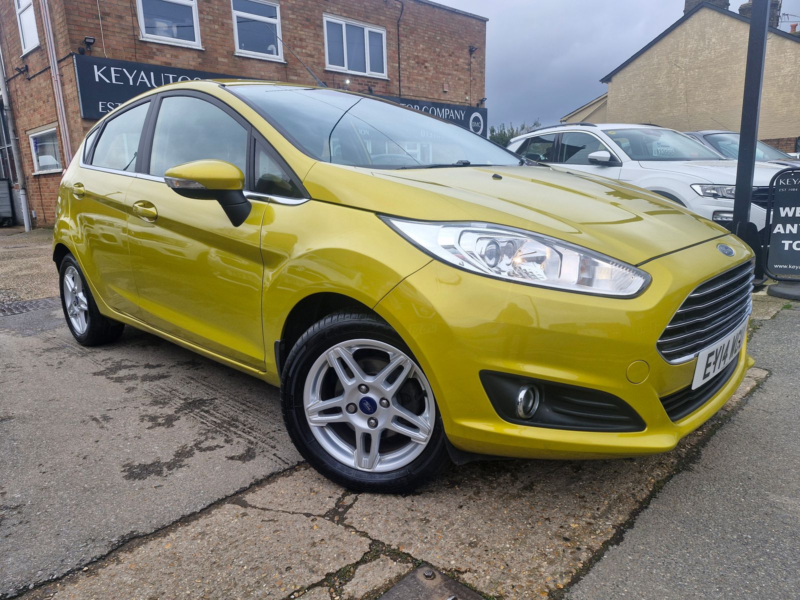 2014 Ford Fiesta 1.0t Ecoboost Zetec Hatchback 5dr Petrol Manual Euro 5 (s/s) (100 Ps) in Yellow — image 1