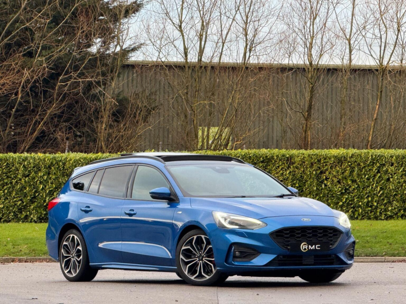 2019 Ford Focus 1.5 Ecoblue St-Line X Auto Euro 6 (s/s) 5dr in Blue — image 1
