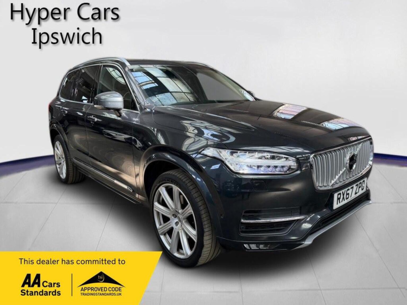 2017 Volvo Xc90 2.0 D5 Powerpulse Inscription Pro Auto 4WD Euro 6 (s/s) 5dr in Grey — image 1